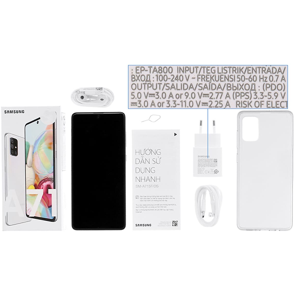 Điện Thoại Samsung Galaxy A71 (8GB/128GB) - Hàng Chính Hãng