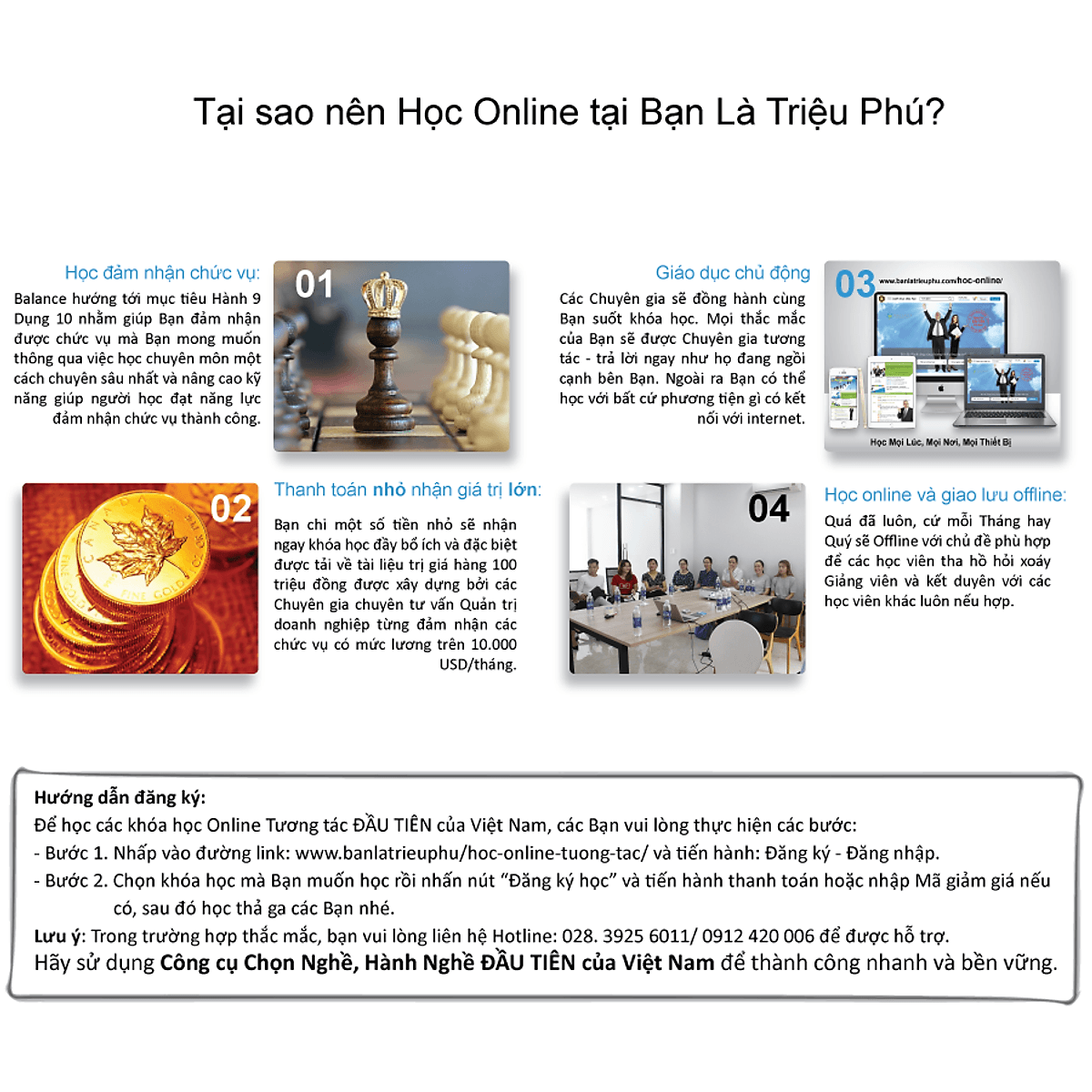 Khóa Học Online Năng Lực Và Thành Tích 