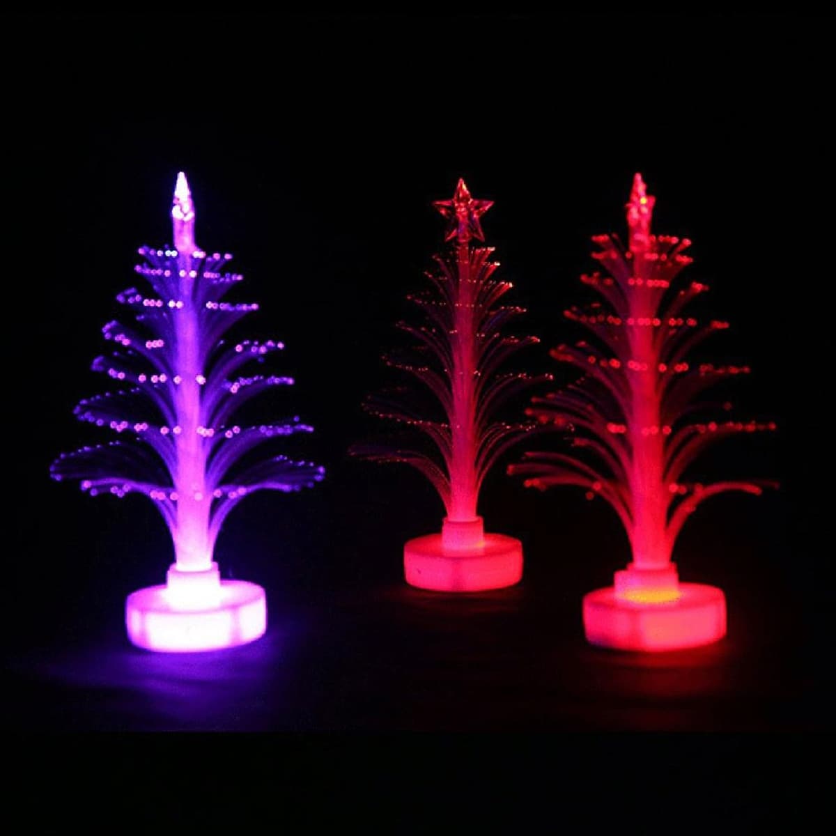 Cây Thông Đèn LED Sợi Quang