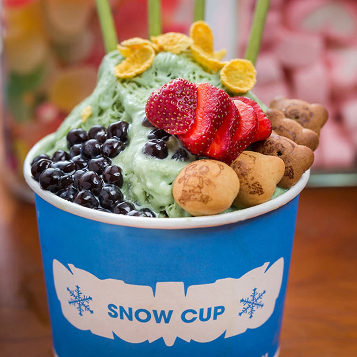 Kem Tuyết Singapore Size BigMax Mát Lạnh, Hấp Dẫn Tại Snow Cup