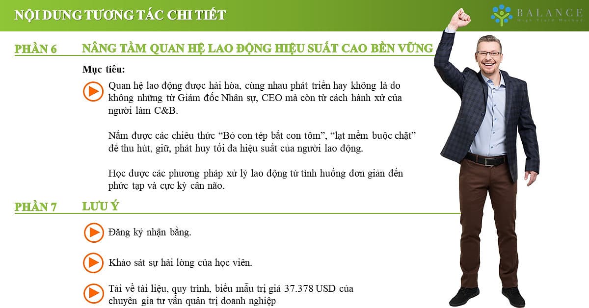 Nâng tầm chuyên viên C&B 1.000 USD/tháng
