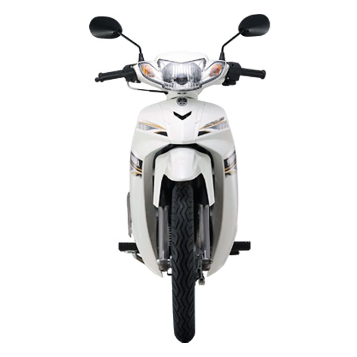 Xe Máy Yamaha Sirius Phanh Cơ - Trắng