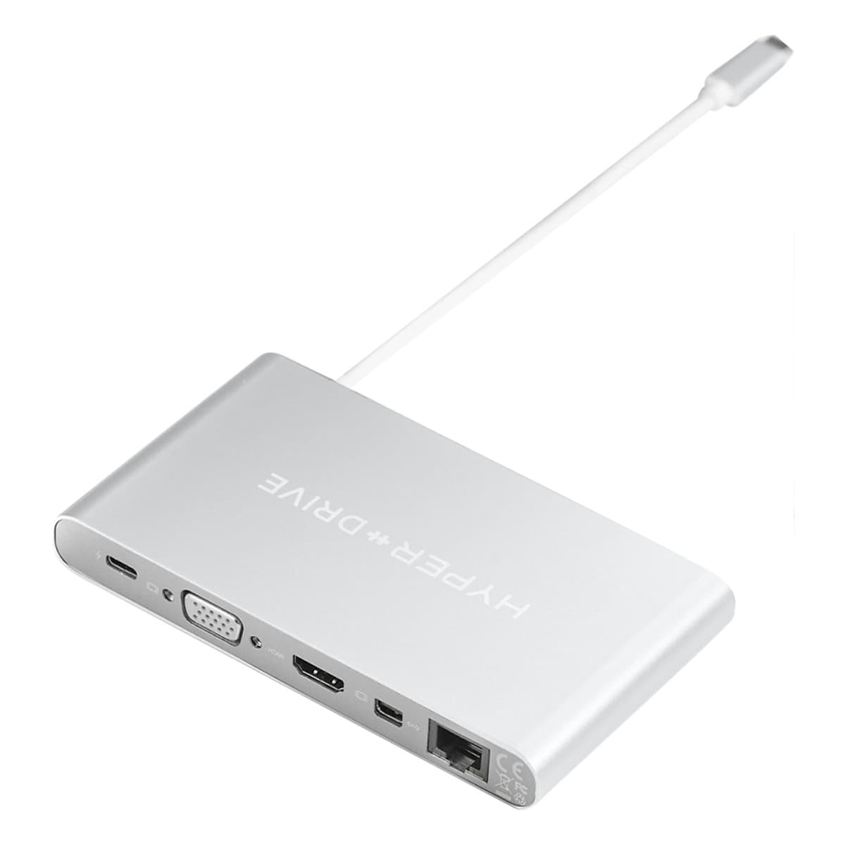 Cổng Chuyển HyperDrive Ultimate USB-C Hub For MacBook, PC, USB-C Devices - Hàng Chính Hãng