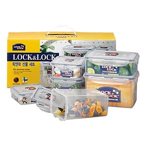 Bộ Hộp Nhựa Lock&Lock Classic 6EA HPL818SHP