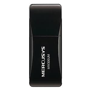 Bộ Thu Wifi Không Dây Mini USB Adapter Mercusys MW300UM (300Mbps) - Hàng Chính Hãng