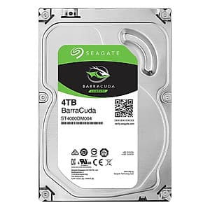 Ổ Cứng HDD Seagate 4TB/256MB/5400rpm/3.5 ST4000DM004 - Hàng Chính Hãng