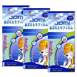 Combo 3 Phim Thấm Dầu Jomi Mayan (70 Tờ) - Xanh 