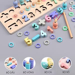Đồ chơi trí tuệ - Đồ chơi giáo dục - Giáo cụ Montessori