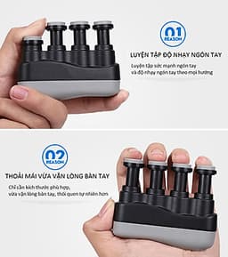 Dụng Cụ Luyện Ngón Tay Cho Người Mới Tập Chơi Guitar Cao Cấp AZONE - Giao Màu Ngẫu Nhiên