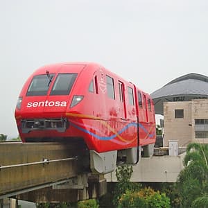 Vé Tàu Điện Sentosa Express, Singapore