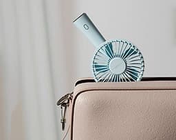 Quạt Thông Minh Mipow Flip Adjust Mini Fan MÀU TRĂNG- CHÍNH HÃNG 