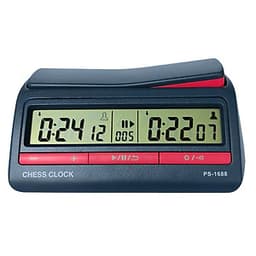 Đồng hồ thi đấu cờ PS-1688 (42 chế độ chỉnh thời gian) màu Xanh