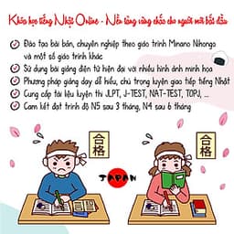 Khóa học tiếng Nhật Online N5 cùng HAATO (Học phần 2 từ Bài 9 -16) 