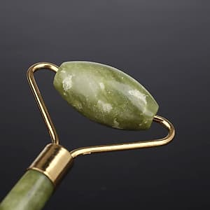 Cây Lăn Massage Da Mặt Bằng Đá Cẩm Thạch - Kèm Miếng Đá Vuốt Da Mặt