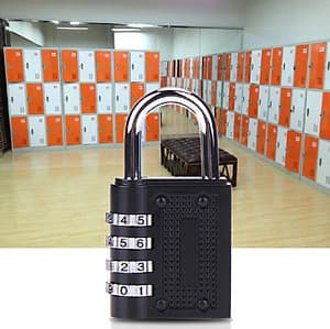 Ổ khóa 4 mã số dùng cho khóa vali, khóa tủ nhà cửa