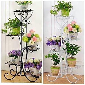 Kệ sắt để chậu hoa 5 tầng