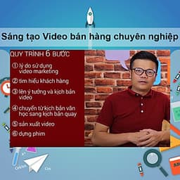 Khóa Học Sáng Tạo Video Bán Hàng Chuyên Nghiệp
