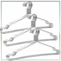 Móc treo quần áo cho bé chất liệu Nhôm cao cấp - móc phơi đồ cho trẻ em- Bộ 10 móc 