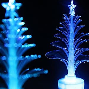 Cây Thông Đèn LED Sợi Quang