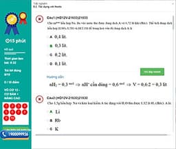 Khóa học HÓA HỌC VÔ CƠ 12 - CƠ BẢN + NÂNG CAO thầy Trần Phương Duy - 06 tháng