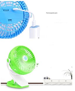Quạt kẹp xe đẩy HN F168 - MÀU NGÃU NHIÊN