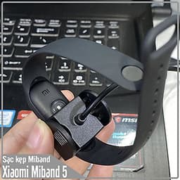 Cáp sạc kẹp dành cho Xiaomi MiBand 5