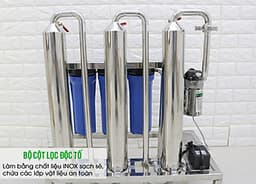 Máy lọc và khử độc tố methanol NEWSUN 50L/h lọc nhanh, thơm, ngon - Hàng chính hãng