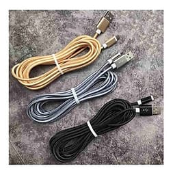 Cáp Sạc cho Iphone 3 mét Dây dù, sạc nhanh, chống rối chống đứt (Giao màu ngẫu nhiên)