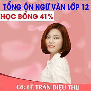 Khóa học TỔNG ÔN NGỮ VĂN LỚP 12 cô Diệu Thu - 06 tháng