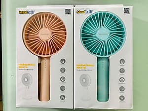 Quạt cầm tay Pisen Meatball TP-F01GXZ (2000mAH, Gương ) Ping _hàng chính hãng