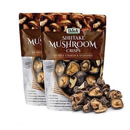 Combo 2 Túi Nấm Hương Sấy Giòn DJ&A Shiitake Mushroom Crisps 