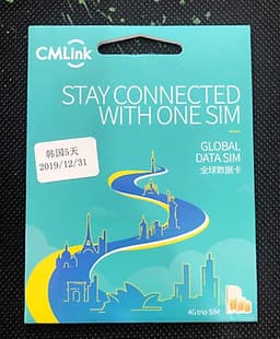 Sim Du Lịch Hàn Quốc Internet 4G Không giới hạn 7 ngày