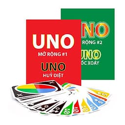 Combo Bài Uno Đại Chiến Và 2 Bản Mở Rộng