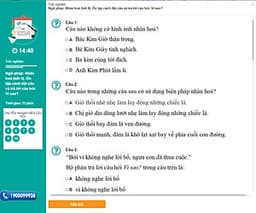 Khóa học TIẾNG VIỆT LỚP 3 cô Chu Ái Thu - 06 tháng