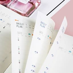 Sổ Kế Hoạch Nhật Ký 365 Ngày Life Planner (Tặng Kèm 2 Tấm Sticker Mini) Ver. Winter