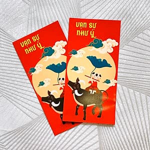 50 bao lì xì Tân Sửu 2021