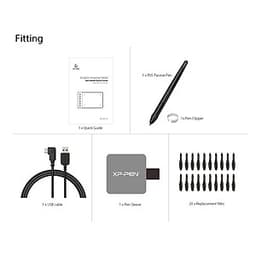 Bảng Vẽ Điện Tử XP-Pen Star G640S Tương Thích Thiết Bị Android Lực Nhấn 8192 Kèm 20 Ngòi Dự Phòng - Hàng chính hãng