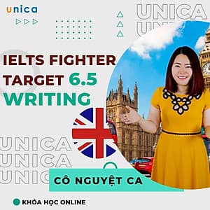  Khóa học NGOẠI NGỮ- IELTS Fighter Target 6.5: Writing -[UNICA.VN