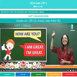 Khóa học TIẾNG ANH LỚP 3 - Cô Phương Dung - 09 tháng