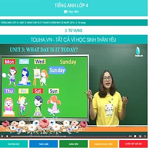 Khóa học TIẾNG ANH LỚP 4 - Cô Ngọc Anh - 06 tháng