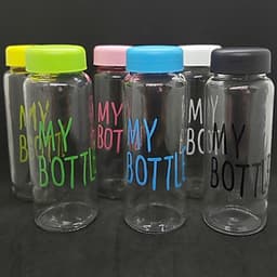 Bộ 2 Bình Thủy Tinh Đựng Nước My Bottle 500ml (Giao màu ngẫu nhiên)