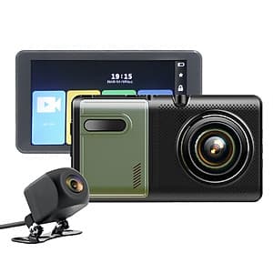 Camera Hành Trình Xe Tải Màn Hình Cảm Ứng 5.0 inch Full HD 1080p GPS H5 (Hỗ Trợ Tiếng Việt) 