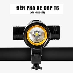 Đèn Pha Gắn Phía Trước Xe Đạp Siêu Sáng Sạc Điện USB Chống Nước (Bản Nâng Cấp Kèm Chân Đế Trượt) Mai Lee