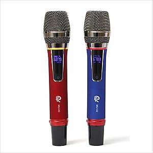 Micro Không Dây - Mích Hát Karaoke MU02 - Chuyên Dành Cho Mọi Loa Kéo, Âm Ly - Tần Số 50, Hát Nhẹ Và Êm - Phù Hợp Cho Những Bữa Tiệc Dã Ngoại - Hàng Nhập Khẩu 