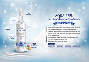 Natureine AQUA PEEL Moisture Peeling Gel - Gel tẩy tế bào da chết, cấp ẩm Nhật Bản - Chính Hãng
