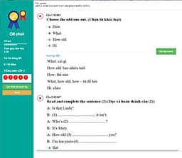 Khóa học TIẾNG ANH LỚP 3 - Cô Phương Dung - 09 tháng