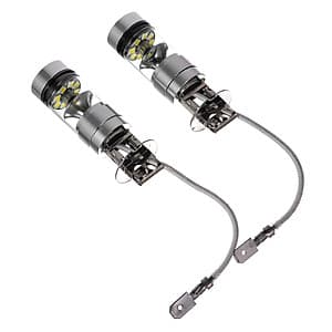 Đèn Pha LED Sương Mù Trên Ô Tô Siêu Sáng H3 (12/24V)