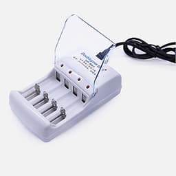 Bộ Sạc Pin Cho Pin Tiều Sạc AA và AAA Doublepow Cao Cấp DP-B02 - Hàng nhập khẩu