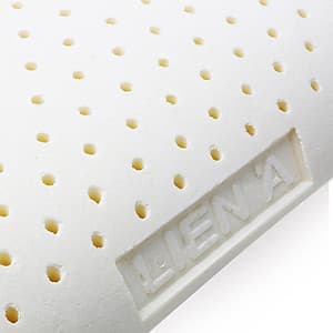 Gối Cao Su Liên Á Oval LAGOV4565 (45 x 65 cm) - Trắng