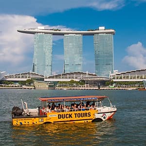 Vé Tham Quan Singapore Bằng Xe Ducky Wacky